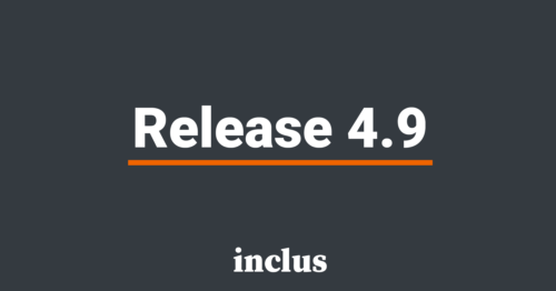Inclus Release 4.9